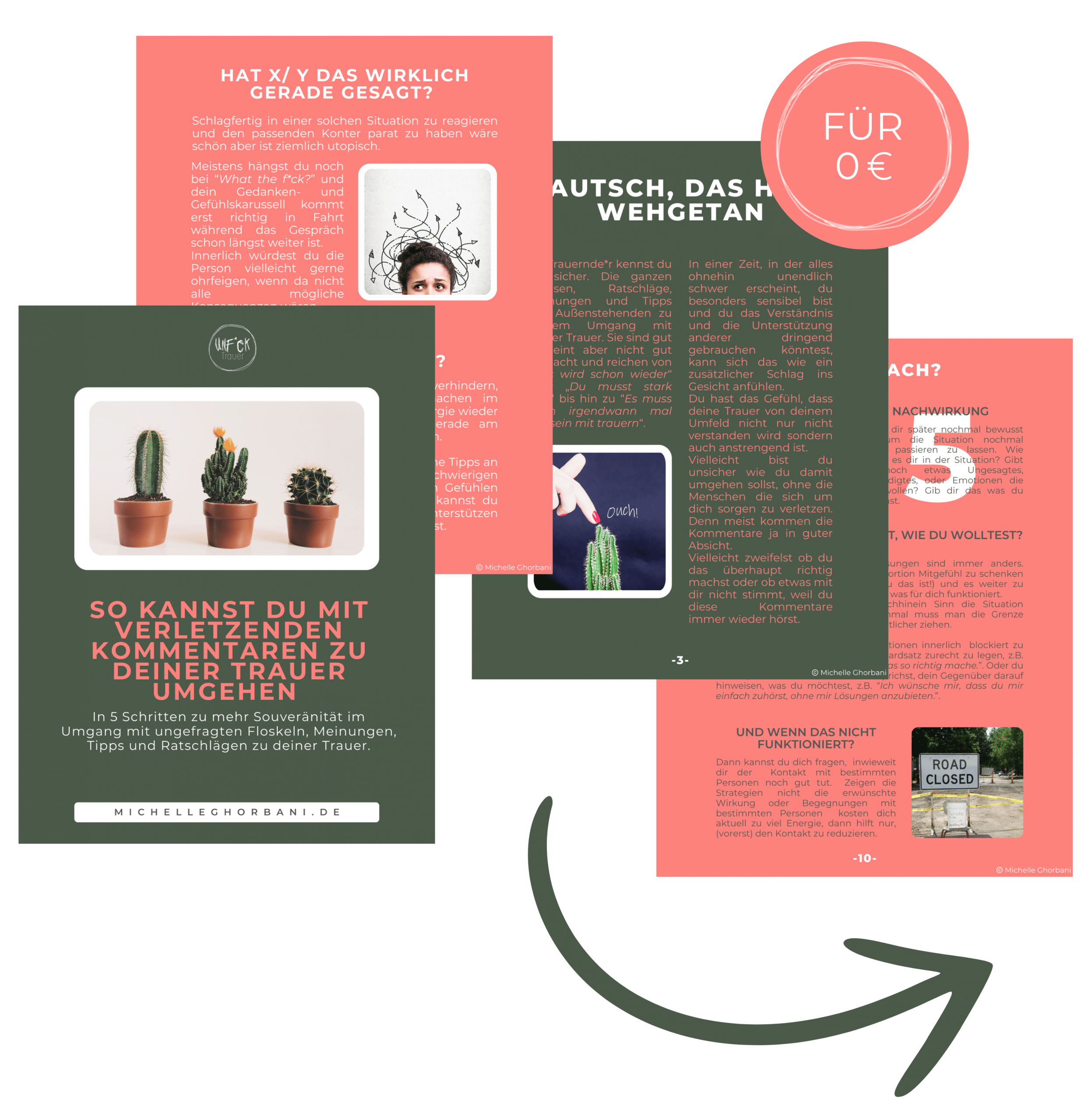 Trauer-Guide für Trauernde die souverän auf Kommentare zu ihrer Trauer reagieren möchten